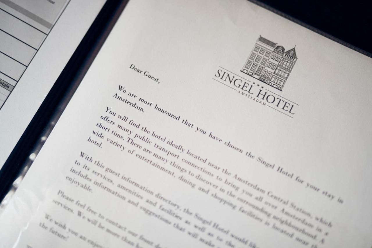 Singel Hotel Amsterdam Ngoại thất bức ảnh
